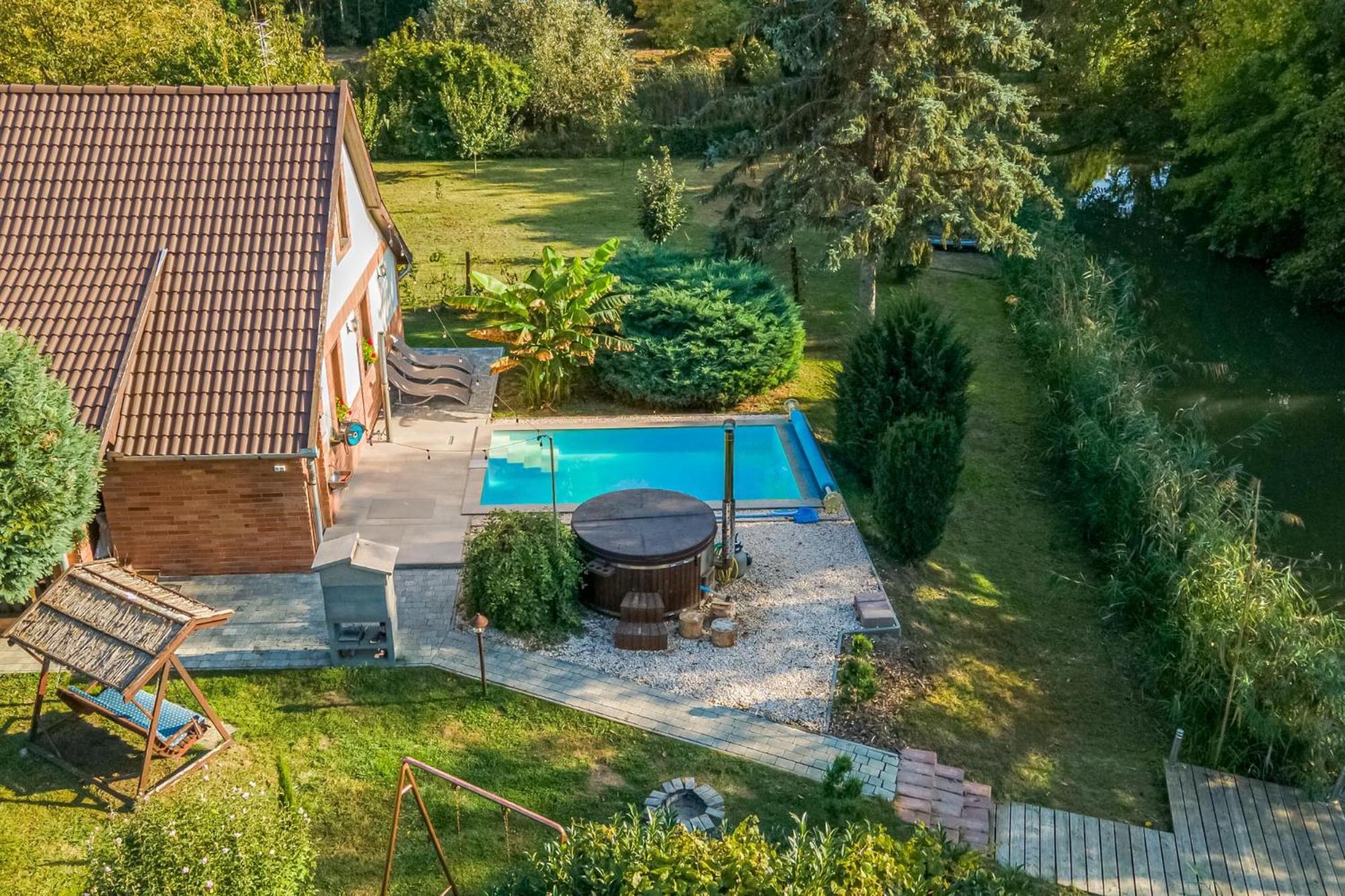 Posteleki Vendeghaz-Nyugalom Szigetei Villa Jula Exterior foto